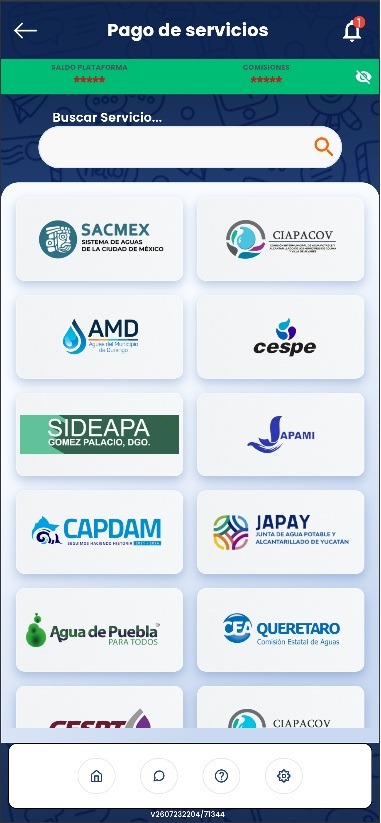 Módulo de Pago de Servicios